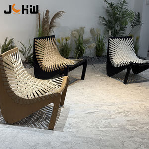Meubles <span class=keywords><strong>de</strong></span> patio d'hôtel <span class=keywords><strong>de</strong></span> luxe personnalisables en usine Chaises longues au design unique en forme <span class=keywords><strong>de</strong></span> S Chaises <span class=keywords><strong>de</strong></span> <span class=keywords><strong>jardin</strong></span> - Product Image 4