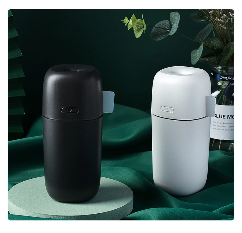 smart small portable scent ultrasonic humidifier plastic fragrance hotel home car aromatherapy essential oil USB aroma diffuser