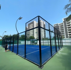 Cancha de Pádel Estándar para Torneos, Dimensiones Oficiales para Partidos, Distribuidor Mayorista Mundial - Product Image 1