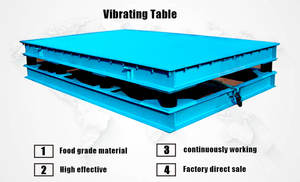 Beton Schimmel Vibrator Platform/Gebruikt Cement Vibrerende Tafel Te Koop - Product Image 6