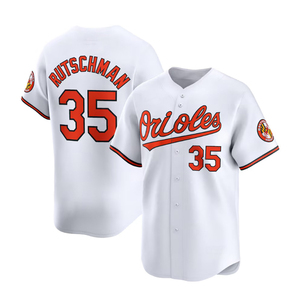 Bordado Personalizado al por Mayor de los <span class=keywords><strong>Orioles</strong></span> de Baltimore # 2 # 35 Camiseta de béisbol de malla de poliéster unisex para adultos en stock con estampado del logotipo frontal - Product Image 3