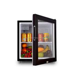 Frigorifero <span class=keywords><strong>da</strong></span> <span class=keywords><strong>Tavolo</strong></span> con Porta in Vetro Trasparente, Mini Espositore Refrigerato per Energy Drink - Product Image 2