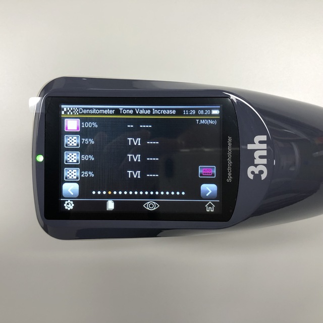 Color Density Meter YD5010 45/0 Spectrophotometer for CMYK, Lab, Density Measurement