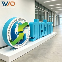 Letras Gigantes Personalizadas de Metal, Letras 3D Autoportantes para Jardín, Parque, Paisajismo, Oficina, Edificio, Escuela, Campus