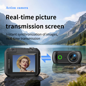 กล้องกีฬา HD 1080P แบบถอดแม่เหล็กได้ หน้าจอพลิกกลับได้ 2.0 นิ้ว พร้อม WiFi ส่งสัญญาณไร้สาย กล้องแอคชั่นสำหรับกิจกรรมกลางแจ้ง เหมาะสำหรับ Vlog - Product Image 5