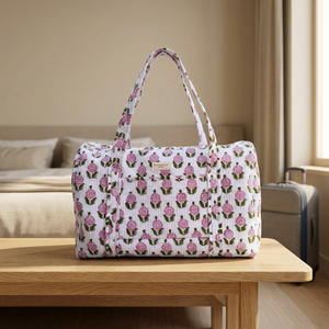 Bolsa de Viaje Weekender para Mujer, Bolsa de Mano Grande, Bolsa de Viaje para Fin de Semana, Bolsas de Viaje de Gran Capacidad, Bolsas de Lona Suave con Correa - Product Image 1