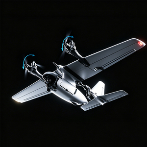 Drone FPV Whop Micro pour débutants, 15 km, pour l'intérieur et l'extérieur, kit complet RTF BNF, avec lunettes FPV de course et télécommande - Product Image 1