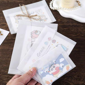 Sobres de Papel Glassine Translúcido C4 C5 B6 DL ZL para Tarjetas, Monedas, Semillas, Invitaciones y Postales - Product Image 4