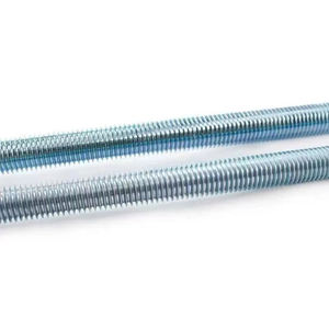 Barre <span class=keywords><strong>filetée</strong></span> en gros d'usine Grade 8.8 M4x2000 M6 1/2 goujon fileté en acier au carbone galvanisé à chaud 10mm - Product Image 1