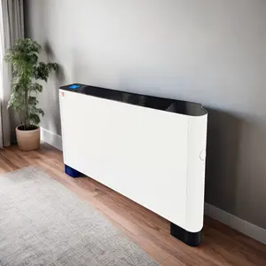 Otto modelli piano in piedi e installazione orizzontale acqua refrigerata esposta 220V fcu fan coil con controllo wifi