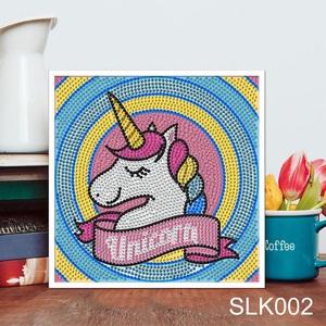 Peinture diamantée personnalisée Kit de peinture diamant 5D pour la fête des enfants DIY cadeau animaux sur <span class=keywords><strong>toile</strong></span> pour la vente en gros - Product Image 4