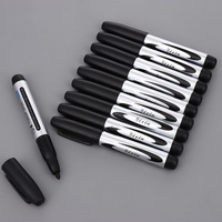 Stylo marqueur permanent à l'huile personnalisé noir rouge bleu imperméable et non toxique