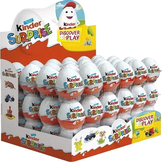 Kinder Joy chocolate all sizes available / Kinder Surprise Joy Surprise Egg Chocolate 20g Customized Language