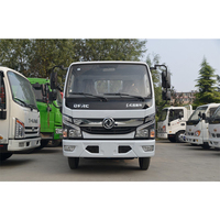 Camion de fret diesel Dongfeng Captain E 2-4T, cabine 4x4, 6 roues, nouvelle transmission manuelle, direction à gauche, benne basculante
