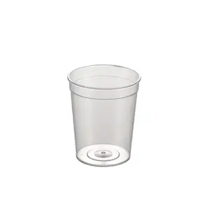 사용자 정의 로고 2 온스 플라스틱 샷 컵 파티 샷 안경 시음 항공 플라스틱 컵