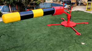 EASYFUN Super Carnival Games - Máquina inflable Wipeout Riding Bike Sweeper Eliminator para adultos, para <span class=keywords><strong>alquiler</strong></span> en fiestas y eventos - Product Image 4