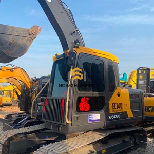 รถขุดตีนตะขาบ Volvo EC140 มือสอง 14 ตัน ชั่วโมงการใช้งานต่ำ เครื่องจักรก่อสร้างโครงสร้างพื้นฐาน - Product Image 6