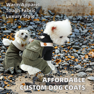 Oem & odm מותאם אישית לוגו כלב יוקרה הליכה מעיל הסיטונאי מחיר חם בגדי חורף חמים עבור כל העונות moq קטן - Product Image 2