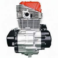 Ensemble moteur de moto 250cc 300cc refroidi par air 4 soupapes CB250RL CB300RL avec arbre d'équilibrage intégré 6 vitesses monocylindre