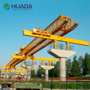 Grue lanceuse de poutres de pont de 500 tonnes pour la construction de viaducs - Product Image 5