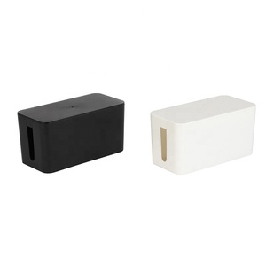 Cable Management Box, Cord Organizer and Cover with Cable kit - Desk