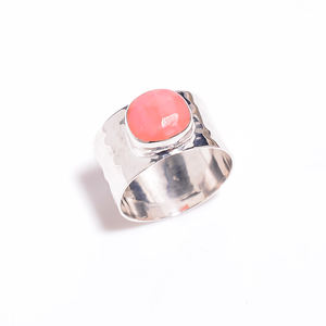 อัญมณีธรรมชาติ925แหวนเงินสเตอร์ลิงทำด้วยมือผู้ผลิตเครื่องประดับ925อัญมณี925เงินที่กำหนดเองผู้ส่งออก - Product Image 3