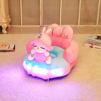 Chaise de canapé en peluche légère avec LED Chaise en peluche pour enfants Canapé en peluche pour enfant Chaise de canapé en peluche