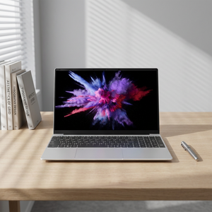 <span class=keywords><strong>Laptop</strong></span> Ultra-sottile da 15.6 Pollici con 12GB RAM, Intel J3455, Display HD per Windows 10 Pro, WiFi e Tastiera Inglese - Product Image 1