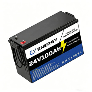 Batterie au lithium LiFePO4 24V 100Ah 2,56 kWh certifiée UL, durée de vie de 10 ans, livraison rapide, pour camping-car, marine, hors réseau (Stock US) - Product Image 4