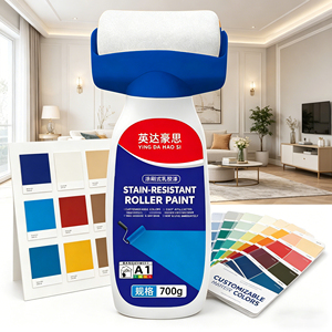 Peinture murale au latex résistante aux taches, à l'humidité et facile à nettoyer, appliquée au rouleau, pour la décoration intérieure et commerciale - Product Image 3