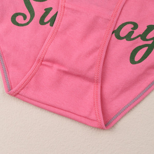 <span class=keywords><strong>Culotte</strong></span> <span class=keywords><strong>de</strong></span> bikini imprimée en coton Sexy pour femmes, sous-vêtements féminins respirants confortables, slips et week-ends, taille XXL - Product Image 3