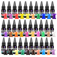 Résine UV dure transparente Osbang 30 couleurs, colle UV disponible pour la fabrication artisanale et les créations manuelles
