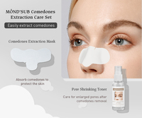 Exfoliant à l'acide glycolique pour les points noirs, masque Facial Aha, soin de la peau, comédons