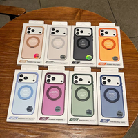 Nouvelle couleur pour coque de téléphone magnétique avec béquille pour iPhone 18 Pro Max, compatible iPhone 17 16 15 14 13 12 11, avec boîte