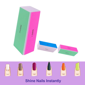Pulidor de Uñas 4 en 1, Bloque de Pulido de 4 Pasos, Bloque para Dar Brillo a las Uñas - Product Image 2