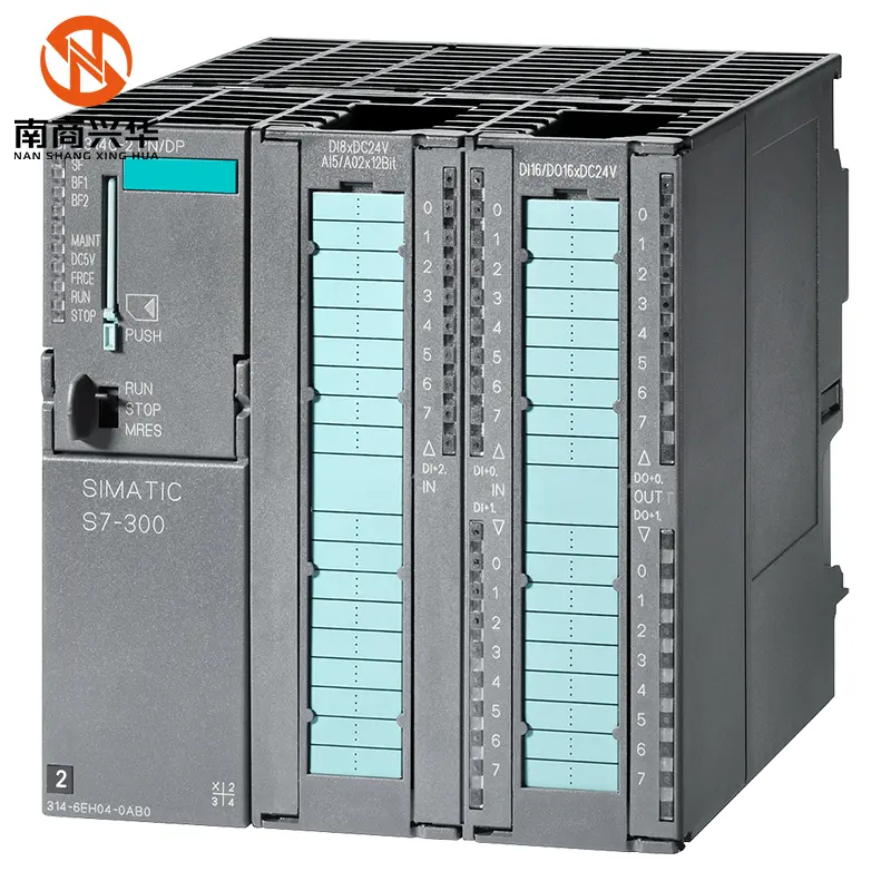 Neues Original 6ES7314-6EH04-4AB2 SIMATIC S7-300 CPU 314C-2 PN/DP 24DI 16DQ 5AI 2AQ 192 KB