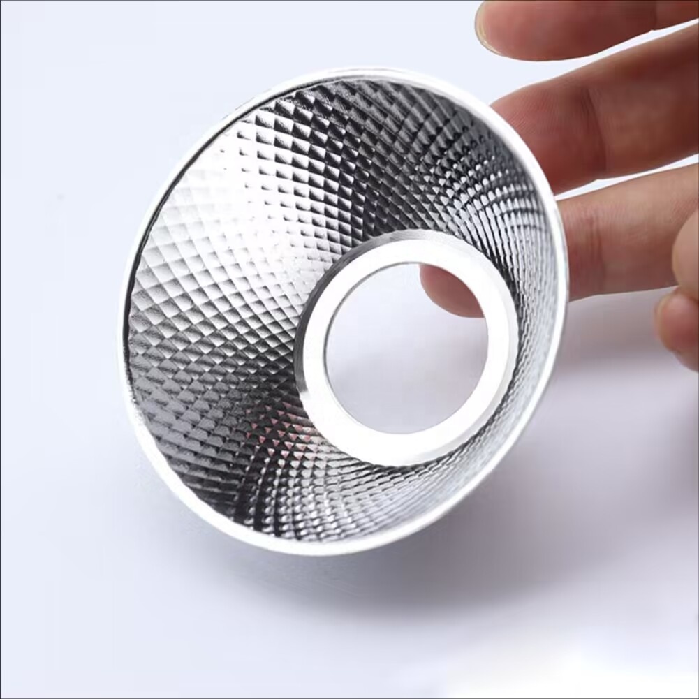 Отражающая чашка без монтажной пластины отражающая концентратная чашка абажур для 1 Вт 3 Вт светодиодная бусина DIY фонарик