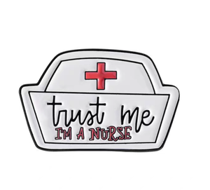 Schwarze Krankenschwester Afroamerikanische Ärztin Emaille-Anstecknadel Schwarz-Nickel Blumendesign Medizinische Zink-Brosche Reversnadel Schmuck Geschenk für - Product Image 4