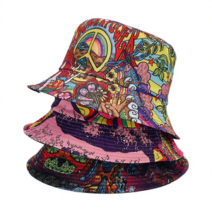American Fashion Double Sided Wearing Solid Bucket <b>Hat</b> Women Travel <b>Sun</b> <b>Men</b> Fishing Casual Party Hip Hop Designer - Product Image 4