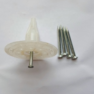Ancrages d'isolation en plastique à haute capacité de charge, finition lisse, base de 60 mm pour fixation ETICS sur mur extérieur - Product Image 2