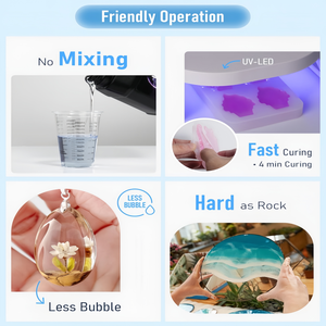 Upgrade <span class=keywords><strong>Resin</strong></span> UV Kristal keras bening Epoxy <span class=keywords><strong>Resin</strong></span> untuk perhiasan membuat DIY Kerajinan Dekorasi Casting Coating-penampilan cair