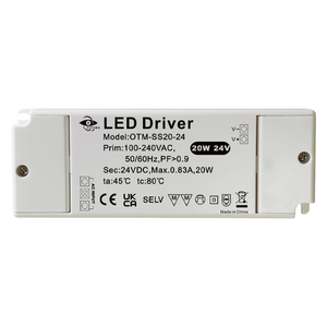 بيع المصنع CE IP20 24Vdc 0.83A <span class=keywords><strong>20w</strong></span> أدى امدادات الطاقة محول الإضاءة فائقة سيلم الصمام سائق للضوء أدى - Product Image 3
