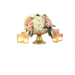 Multi-Purpose Modern Aluminium Tabletop <b>Vase</b> for Flowers Plants Gifts Festivals & Everyday Home Use - Product Image 6