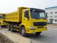 Camion benne professionnel ZZ3257M3447A 290HP 6x4 25 tonnes pour l'exploitation minière, les carrières et la construction