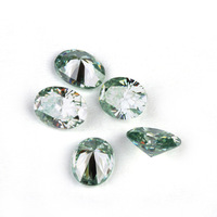 Lâche Bleu Vert Poire Coeur Émeraude Fantaisie Forme Radiant Allongé Coussin Moissanite Pierres Précieuses Synthétiques