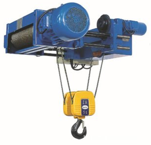 Polipasto de cuerda de alambre eléctrico con gancho tipo carro, 1T, 1,5 T, 2T, 3T, 5T, 7,5 T, 10T, capacidad, 220V, voltaje - Product Image 3