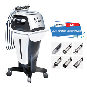 Appareil de soin du visage à l'oxygène M6 Hydro Oxygen avec poignée en aluminium de qualité médicale, conception non oxydante - Product Image 4