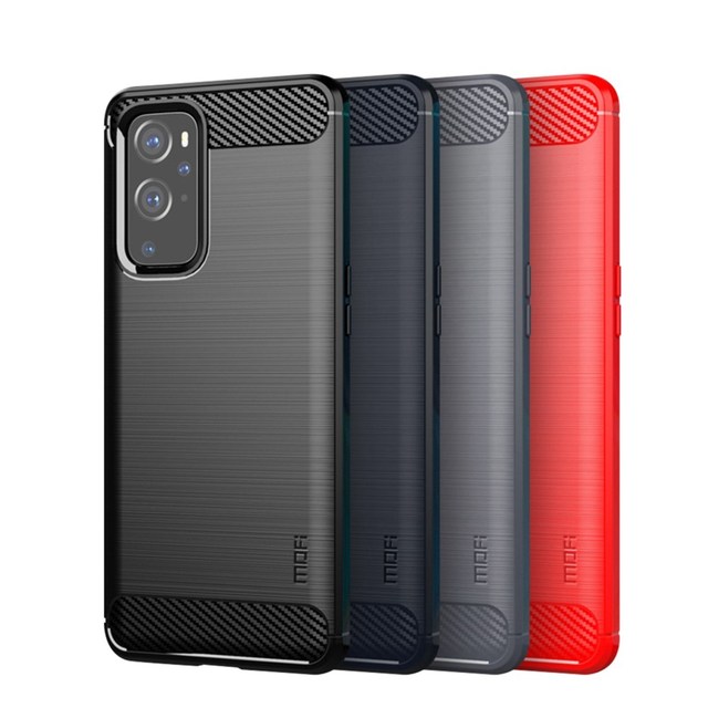 MOFI Carbon Fiber Texture Protective Soft TPU Mobile Case for OnePlus 6T 7 7T 8 9 9R 10 Pro Phone Case