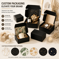 Boîte en carton personnalisée OEM pour articles artisanaux, impression de logo sur mesure, carton robuste pour emballage cadeau et présentation en magasin