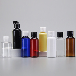 ขวดพลาสติกใสแบบพลิกฝาขนาด 50 มล. ขวดโลชั่น ขวดบรรจุเครื่องสำอาง - Product Image 3